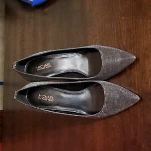 Michael Kors Pumps, 6.5, Glitter Black